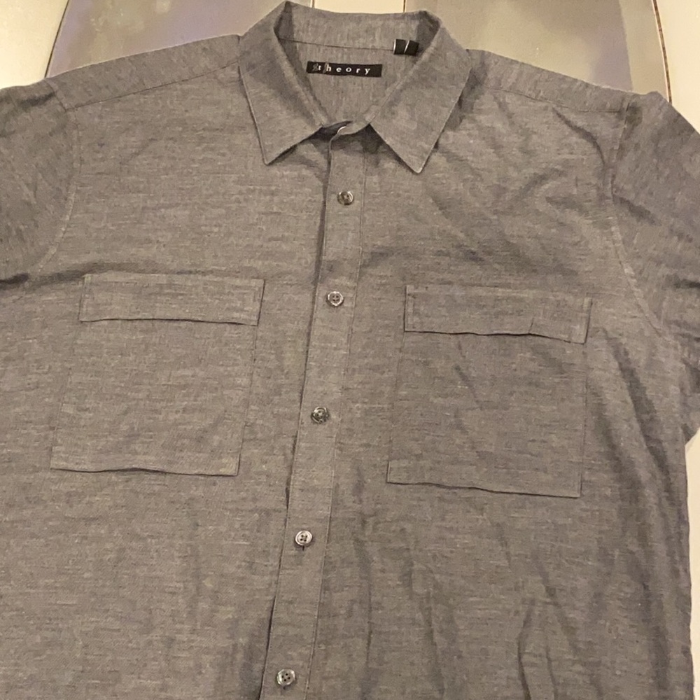 Mint Condition Gray Theory Button Down Ellis - image 2